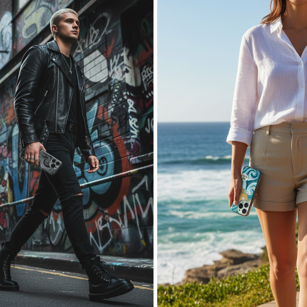 From Melbourne's Laneways to Sydney's Beaches: Styling Your Phone with Urban Dotted