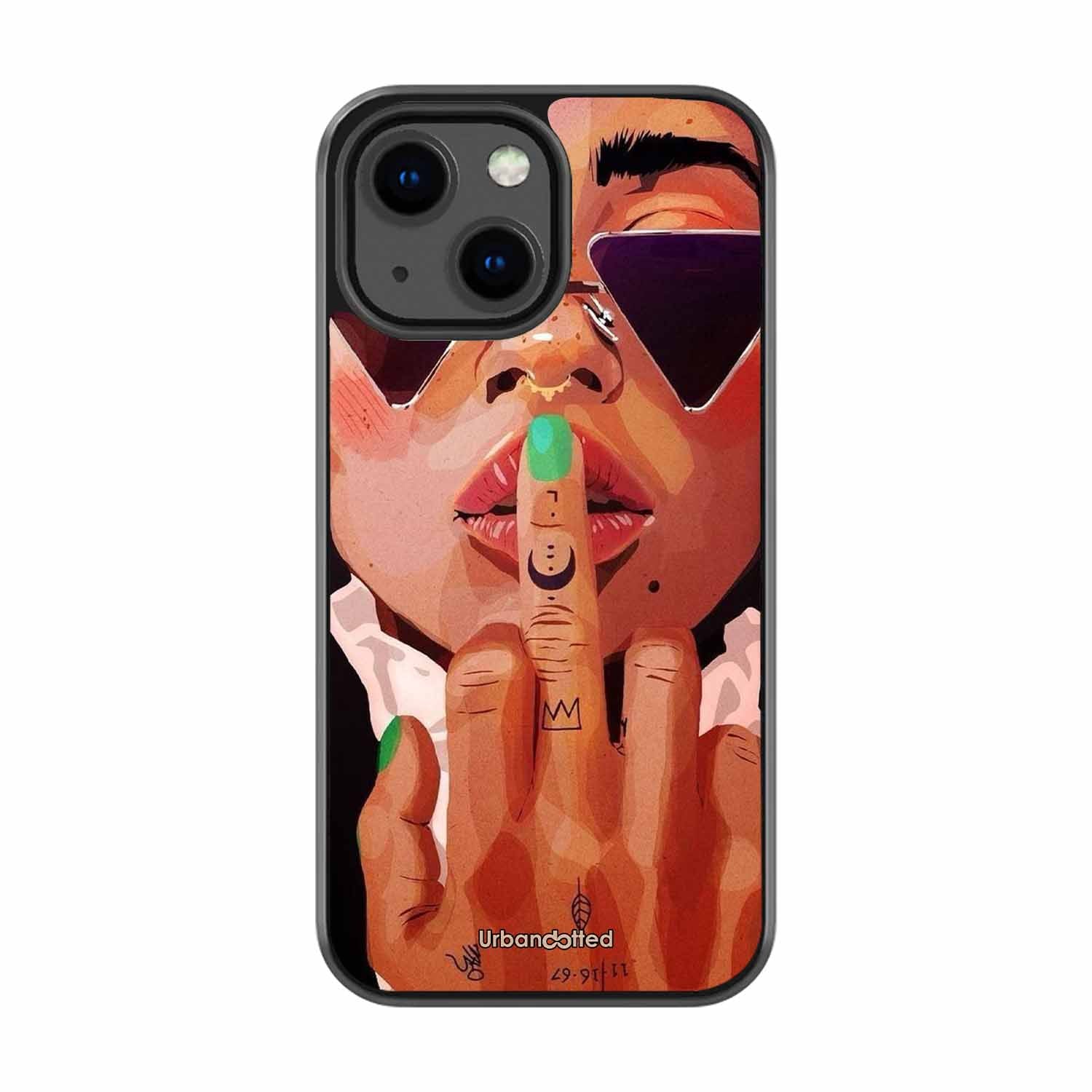 Unfiltered Attitude Glass Case For iPhone 13