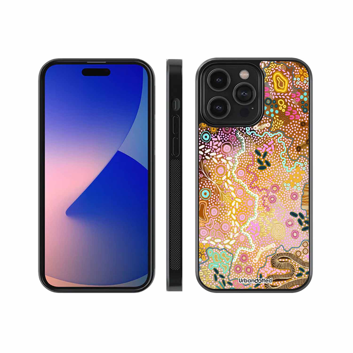 Dreamtime Pathways Glass Case