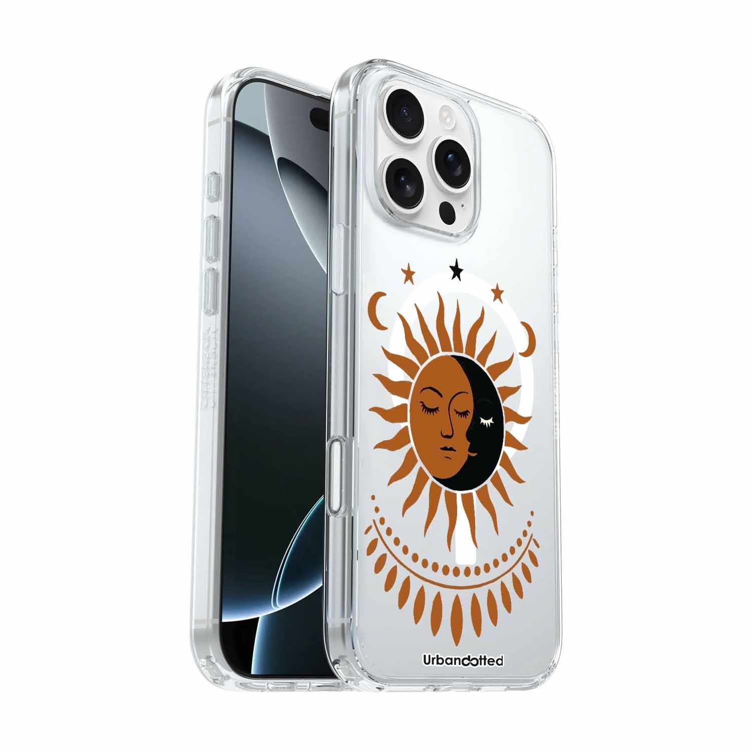 Celestial Harmony Crystal Clear Astrology Case