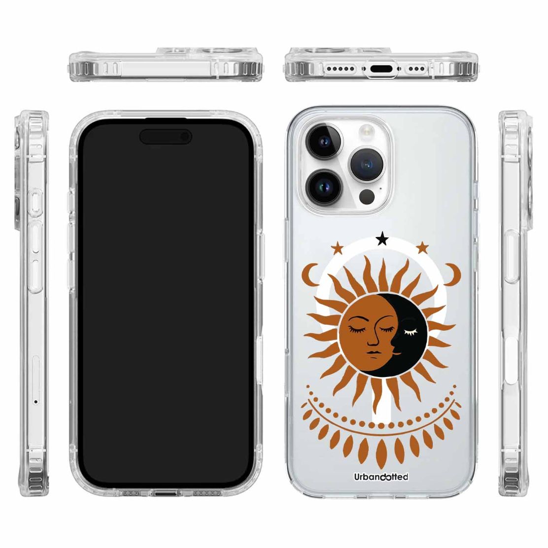 Celestial Harmony Crystal Clear Astrology Case