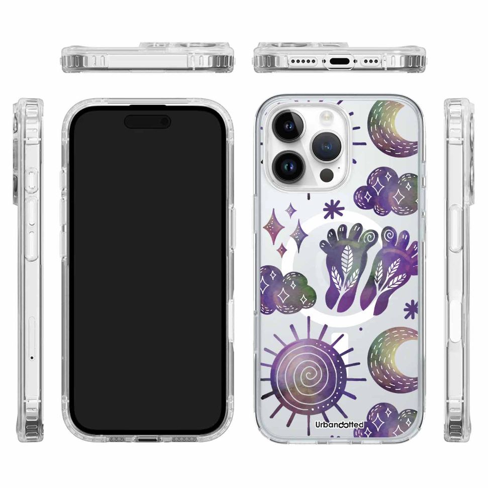 Ethereal Sky Blessing Crystal Clear Astrology Case