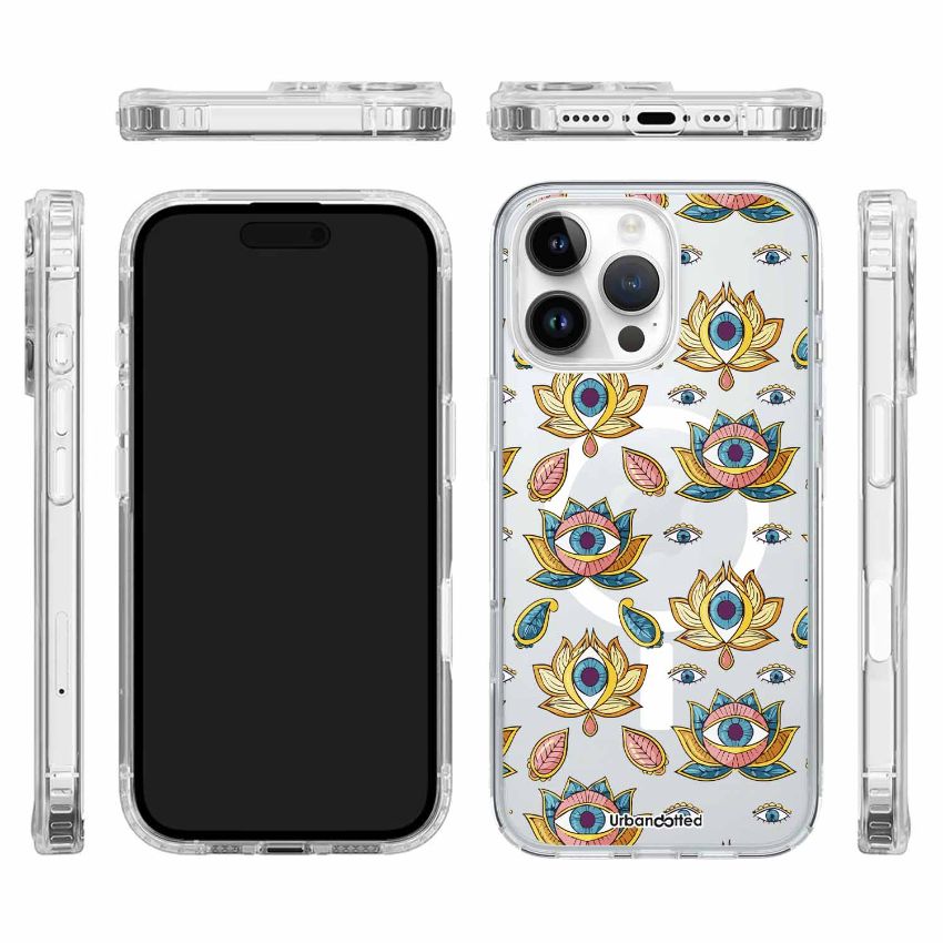 Awakened Petal Vision Crystal Clear Astrology Case