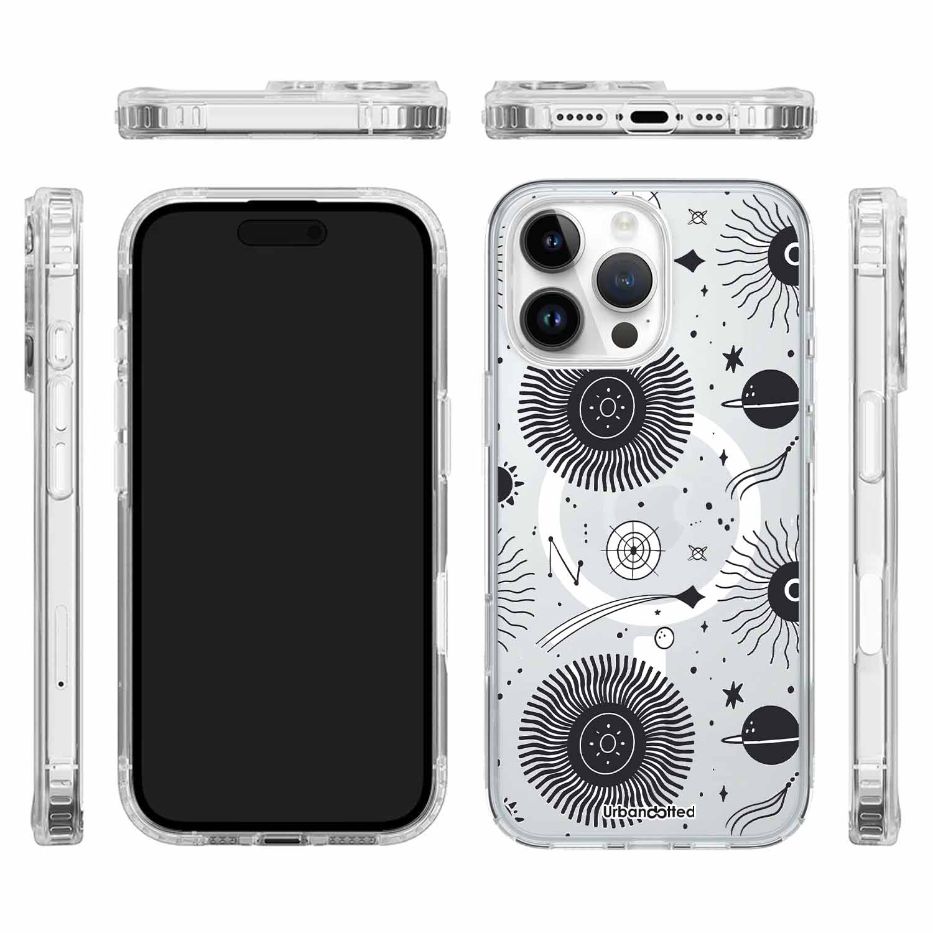 Stellar Orbit Glyph Crystal Clear Astrology Case