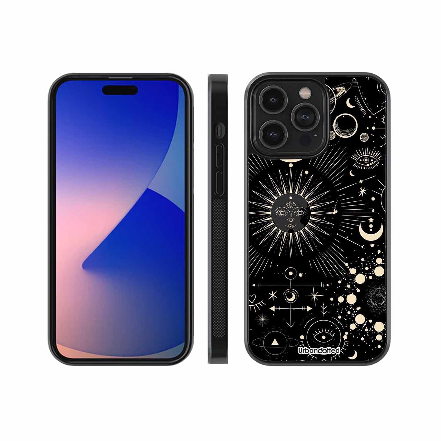 Celestial Geometry Astrology Glass Case