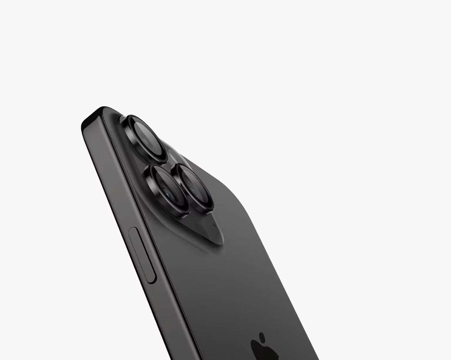 Ultra Strong Tempered Glass Camera Lens Protector Rings - Black