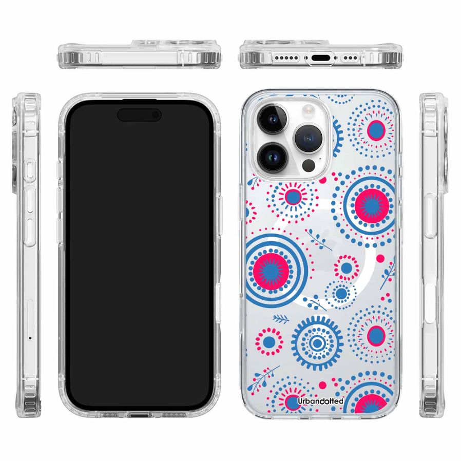 Waterhole Whispers Crystal Clear Aboriginal Case