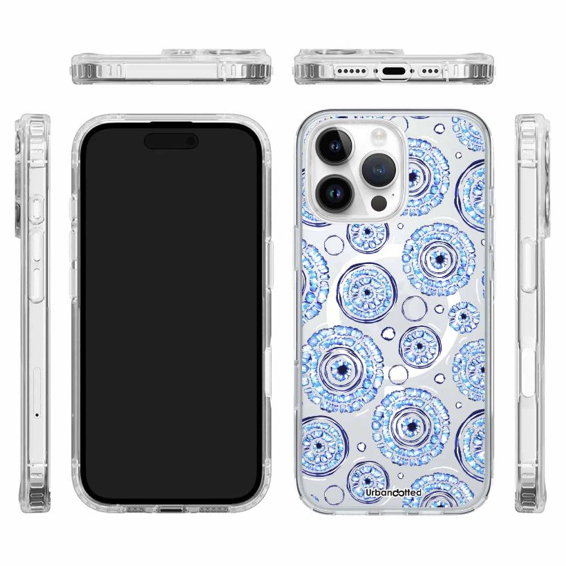 Ancient Dreamscape Weave Crystal Clear Aboriginal Case