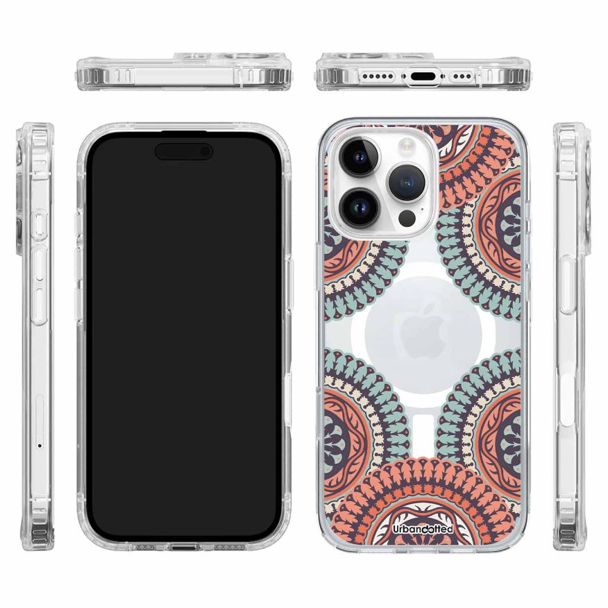 Ceremonial Echo Compass Crystal Clear Aboriginal Case