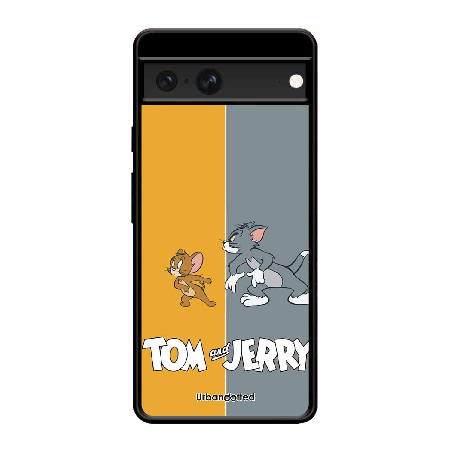 Tom and Jerry Chase Glass Case For Google Pixel 7
