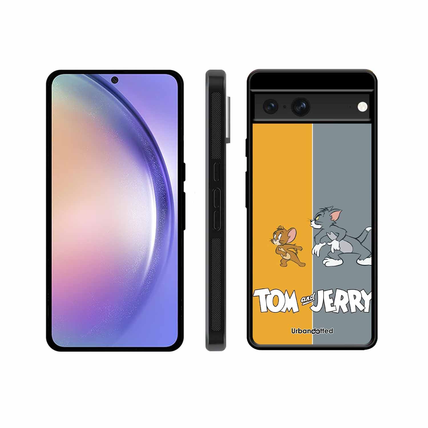 Tom and Jerry Chase Glass Case For Google Pixel 7