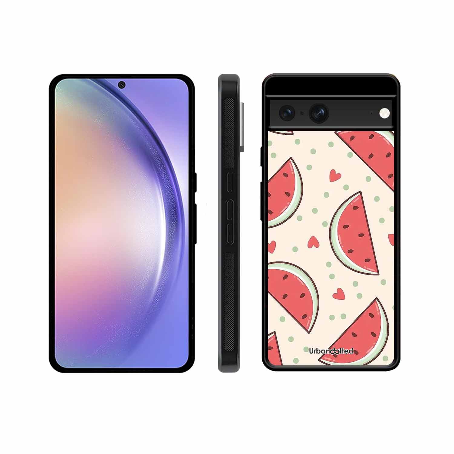 Watermelon Slice Fun Glass Case For Google Pixel 7