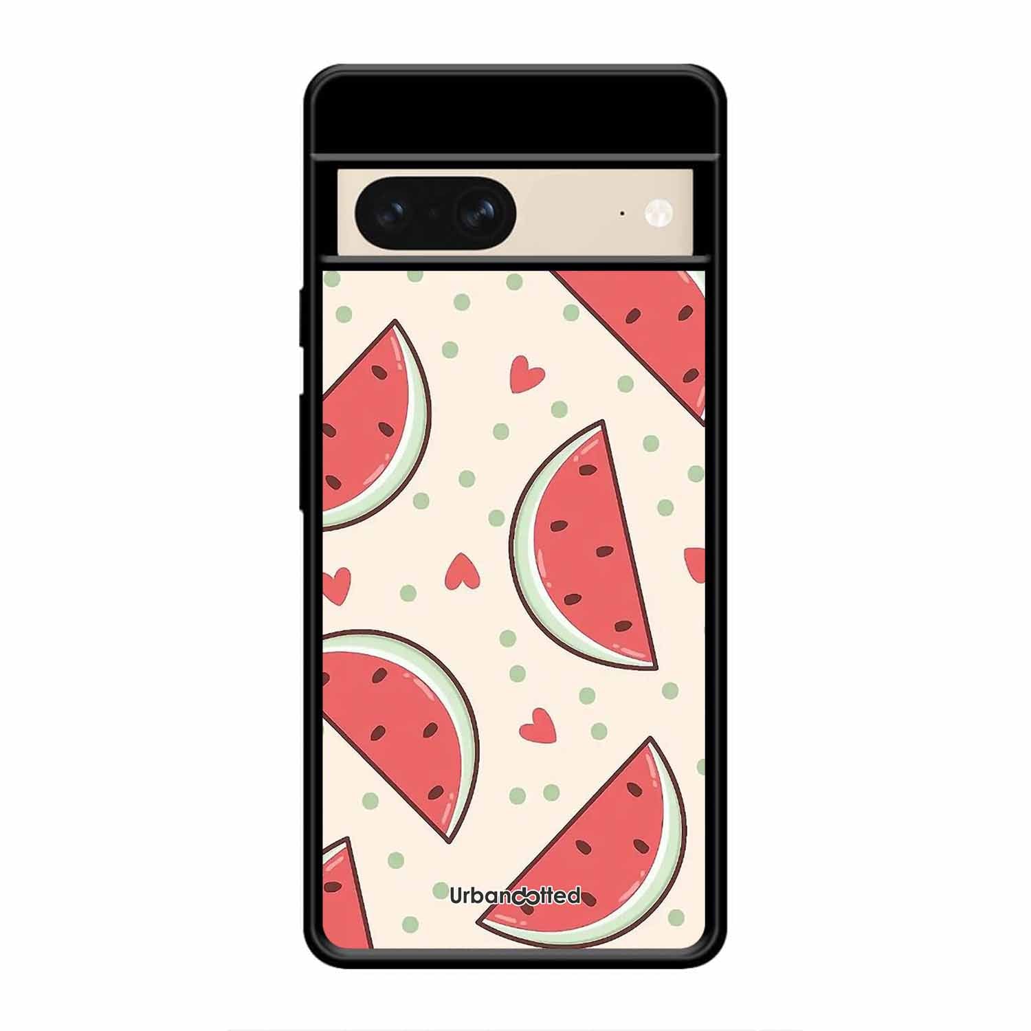 Watermelon Slice Fun Glass Case For Google Pixel 8