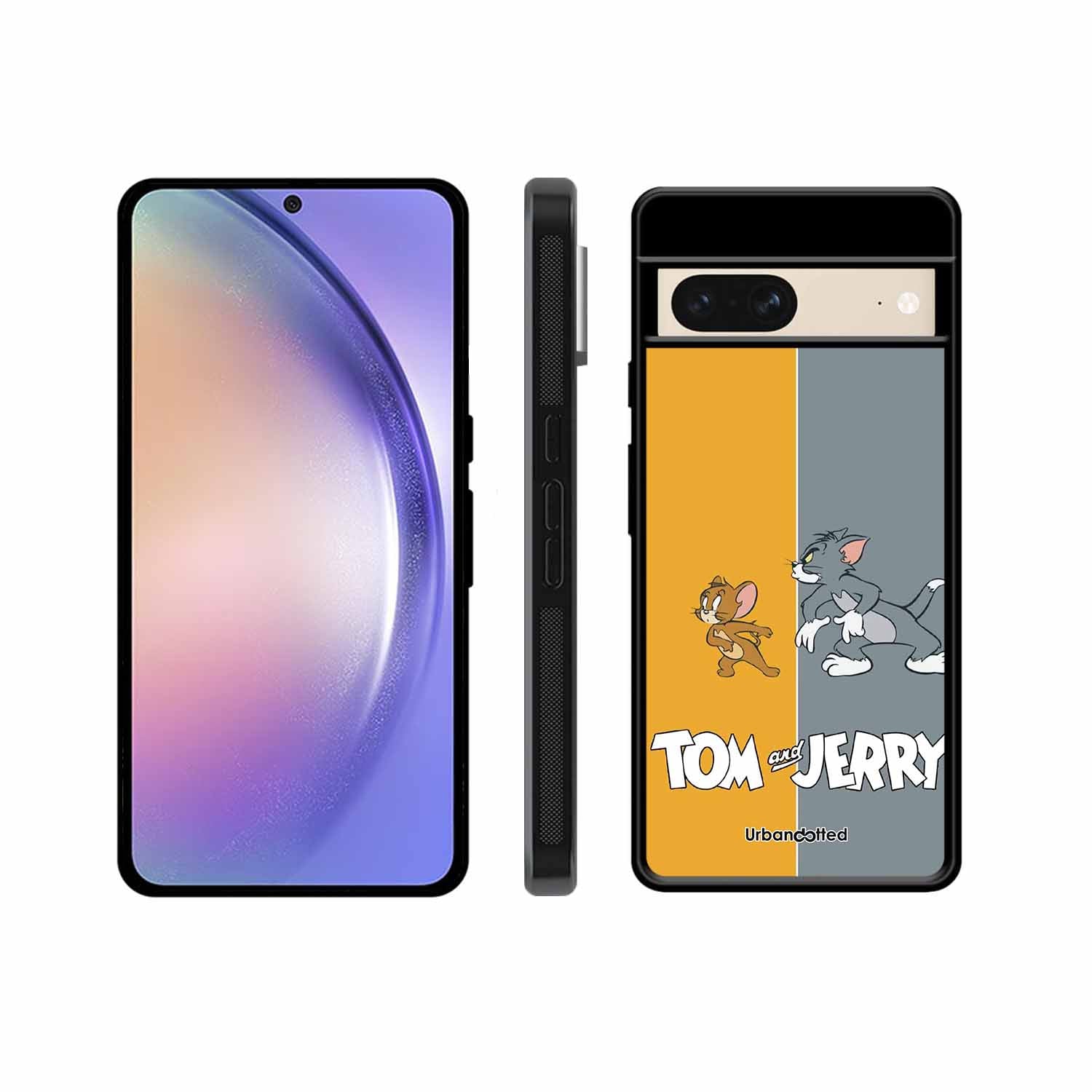 Tom and Jerry Chase Glass Case For Google Pixel 8