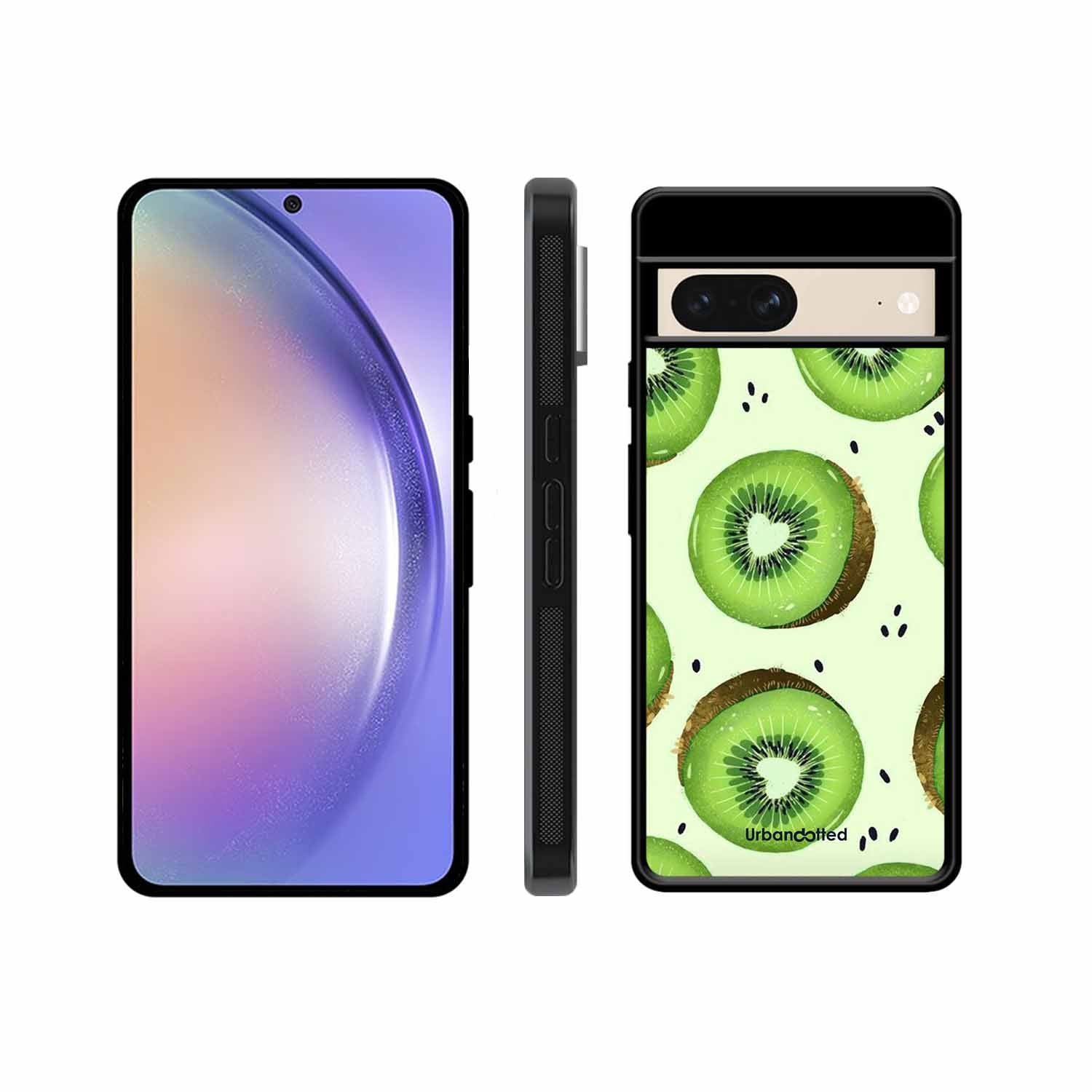 Tropical Kiwi Fruit Glass Case For Google Pixel 8
