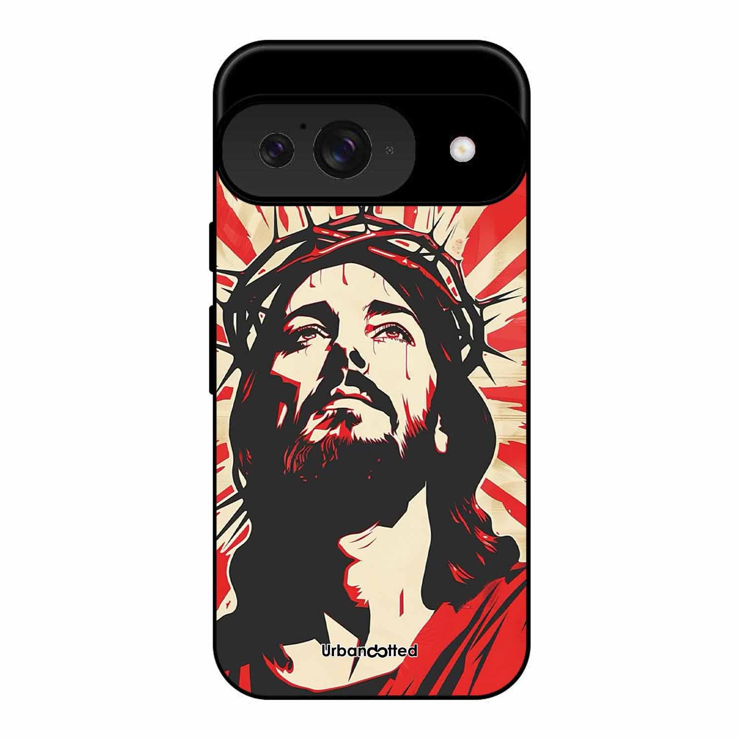 Spiritual Art Glass Case For Google Pixel 9