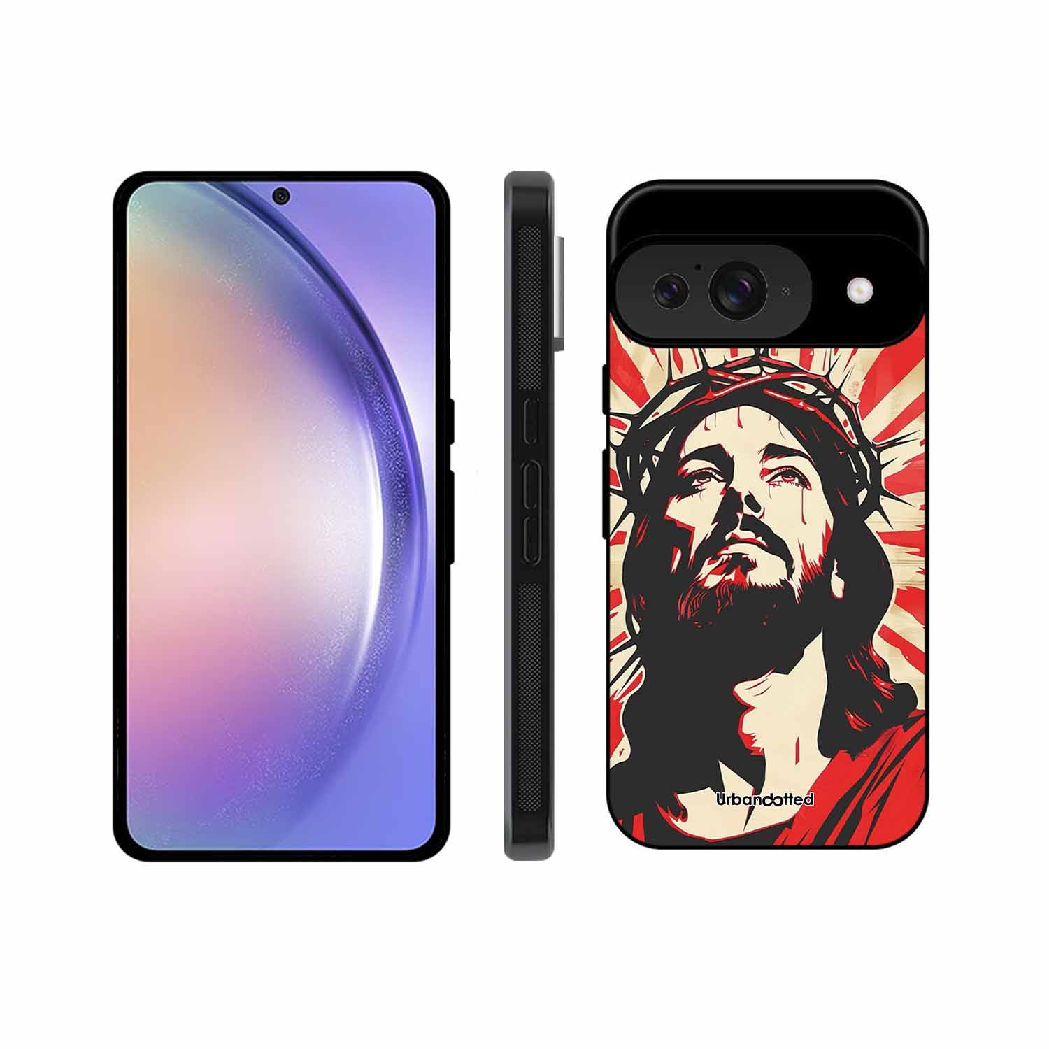 Spiritual Art Glass Case For Google Pixel 9
