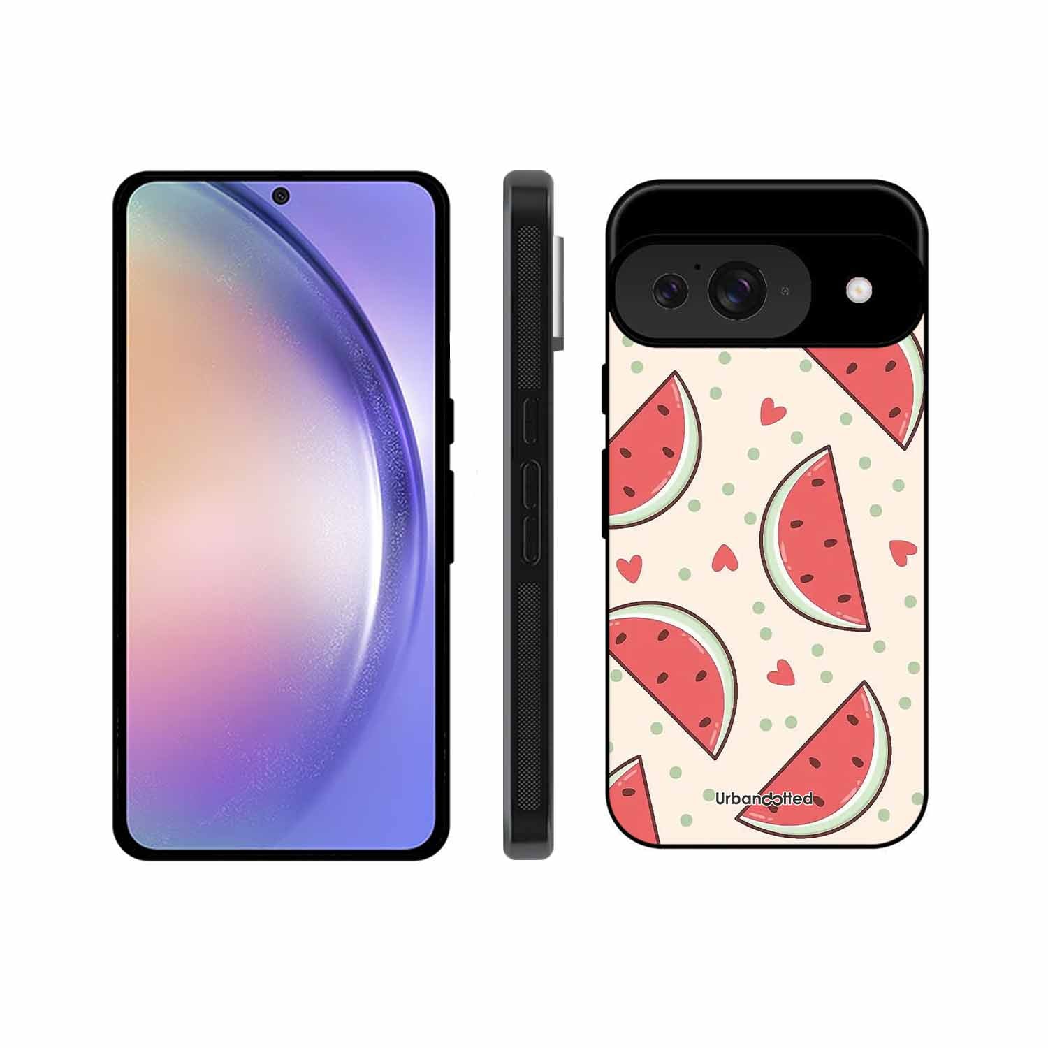 Watermelon Slice Fun Glass Case For Google Pixel 9