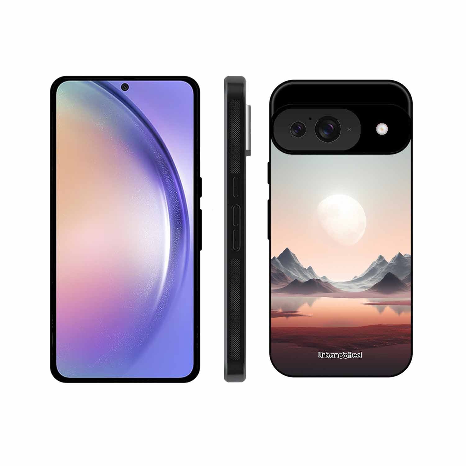 Tranquil Landscape Reflection Glass Case For Google Pixel 9