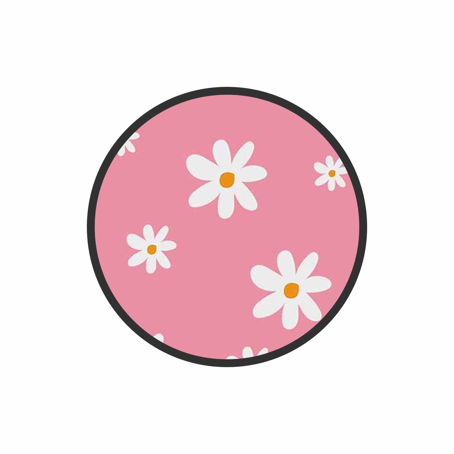 Simple Daisy Pattern Phone Grips Holder