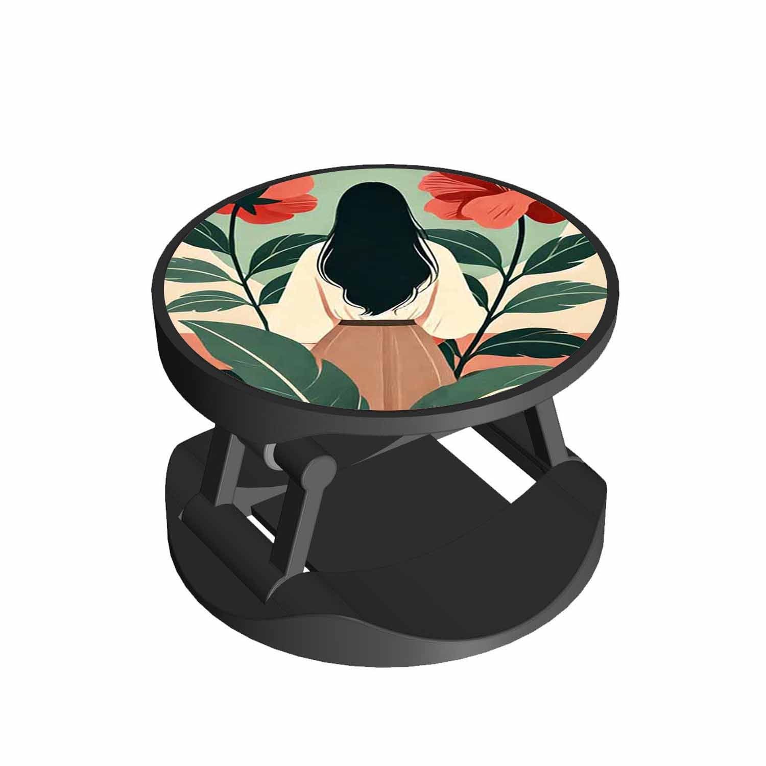 Feminine Floral Phone Grips Holder