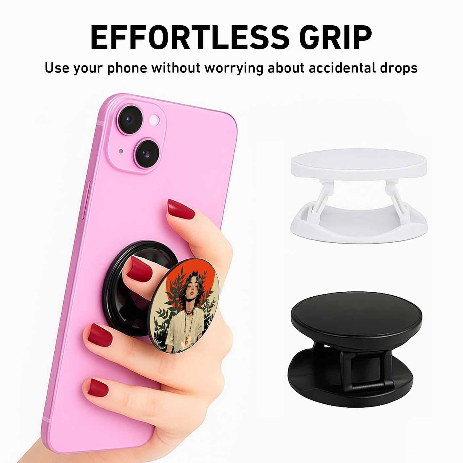 Zen Glow Phone Grips Holder