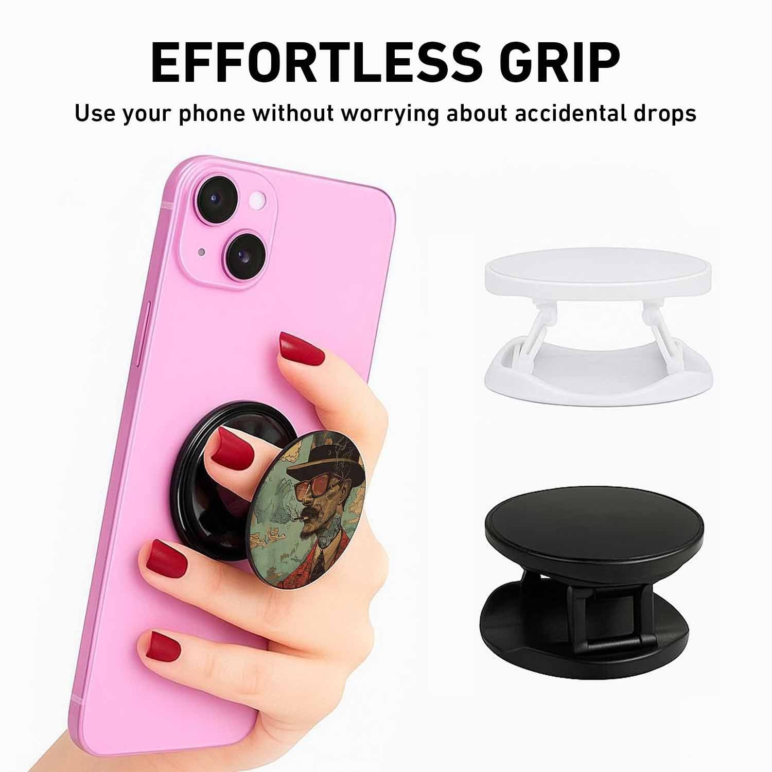 The Steampunk Phone Grips Holder