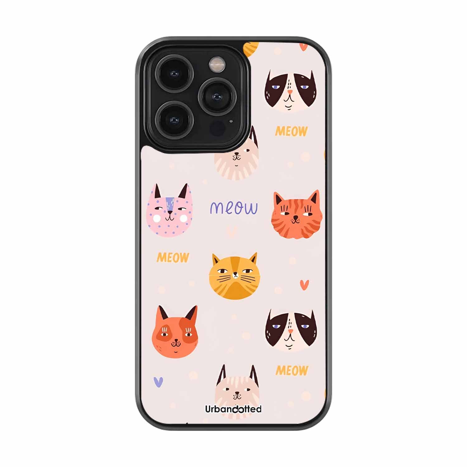 Meow Mania Pet Glass Case