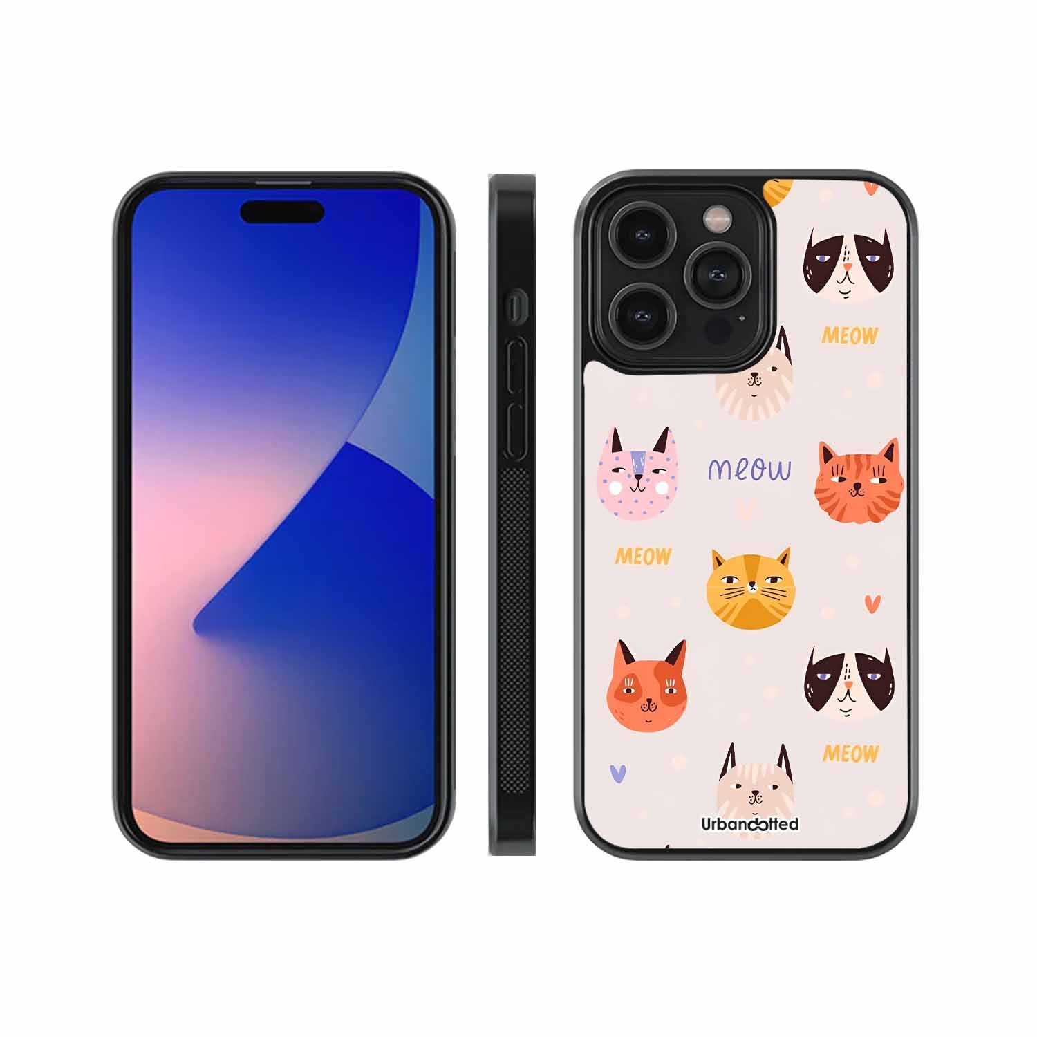 Meow Mania Pet Glass Case