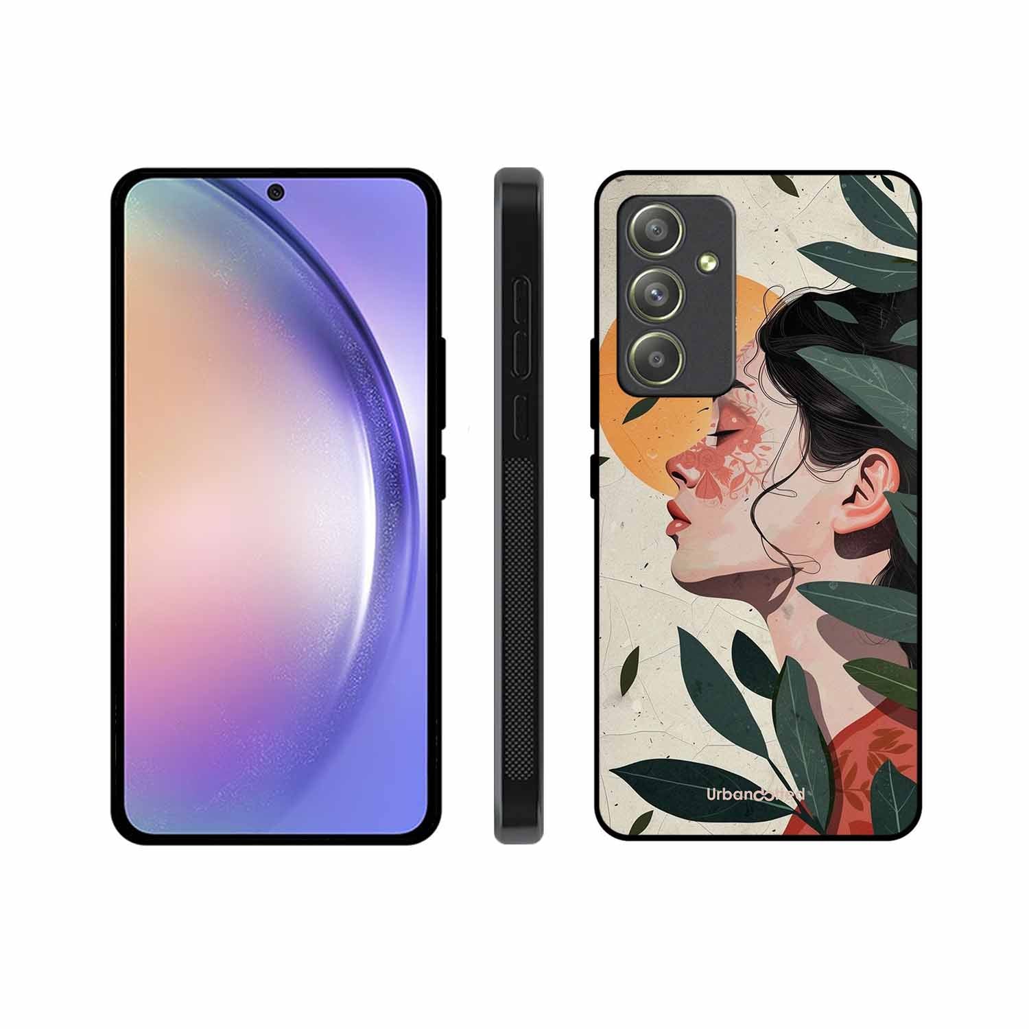 Nature's Embrace Glass Case For Samsung A54