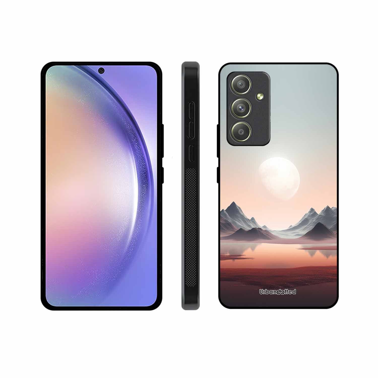 Tranquil Landscape Reflection Glass Case For Samsung A54