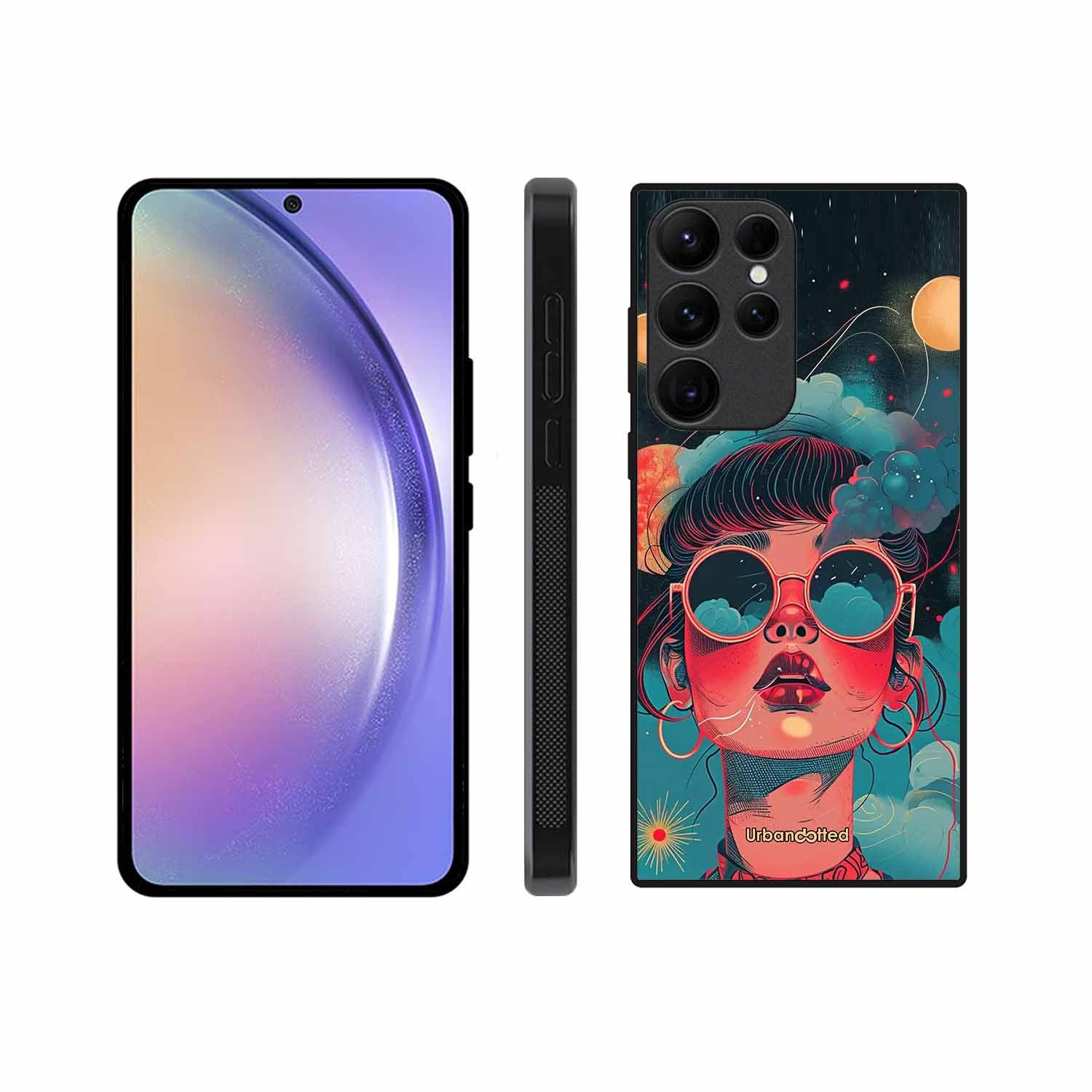 Starry Eyed Wonder Glass Case For Samsung S24 Ultra