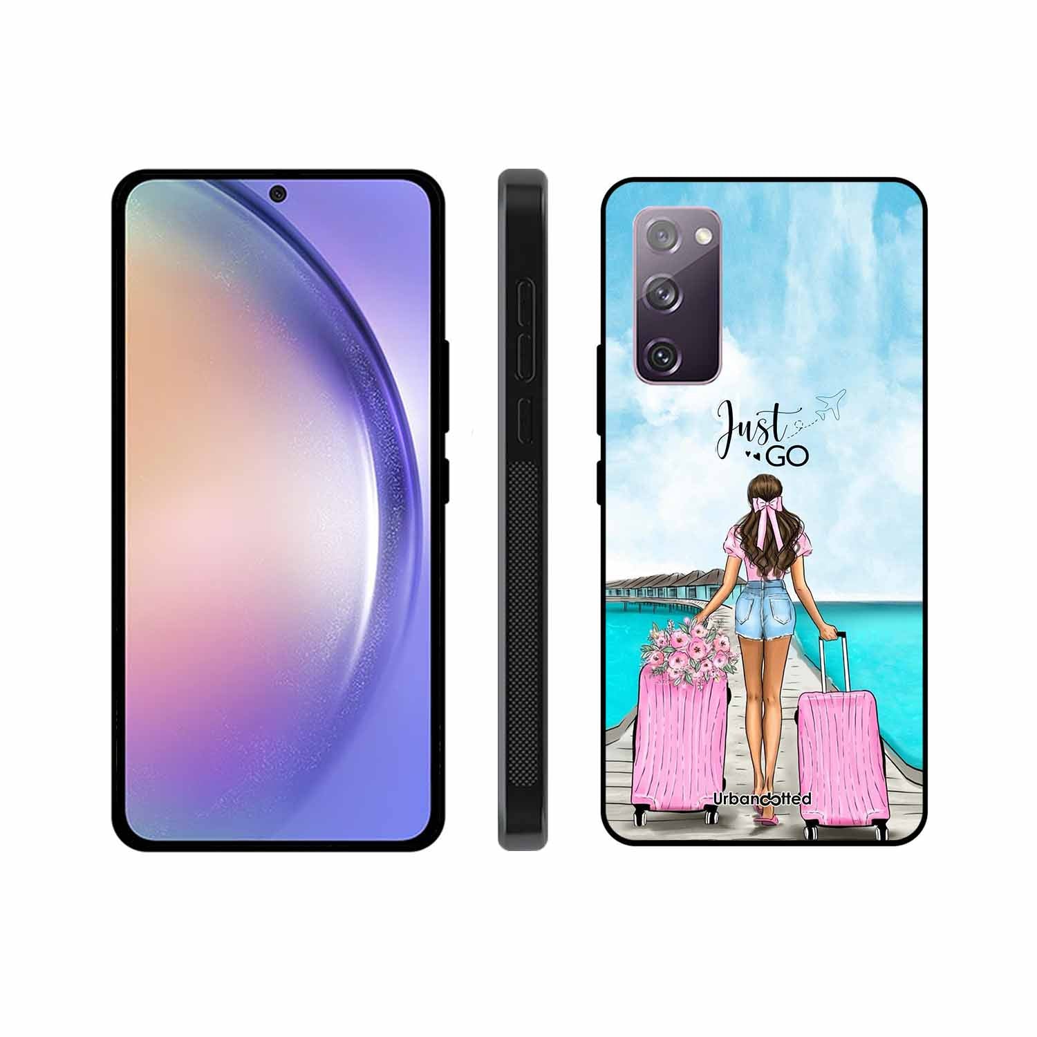 Just Go Travel Glass Case For Samsung S20 FE