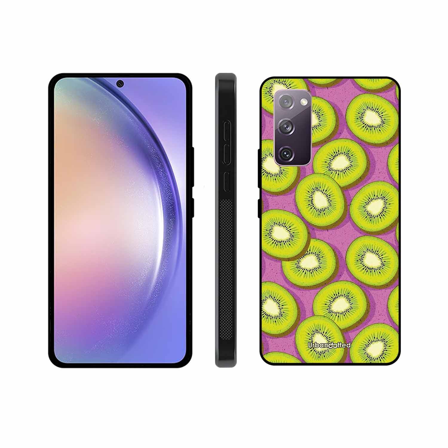 Refreshing Kiwi Glass Case For Samsung S20 FE