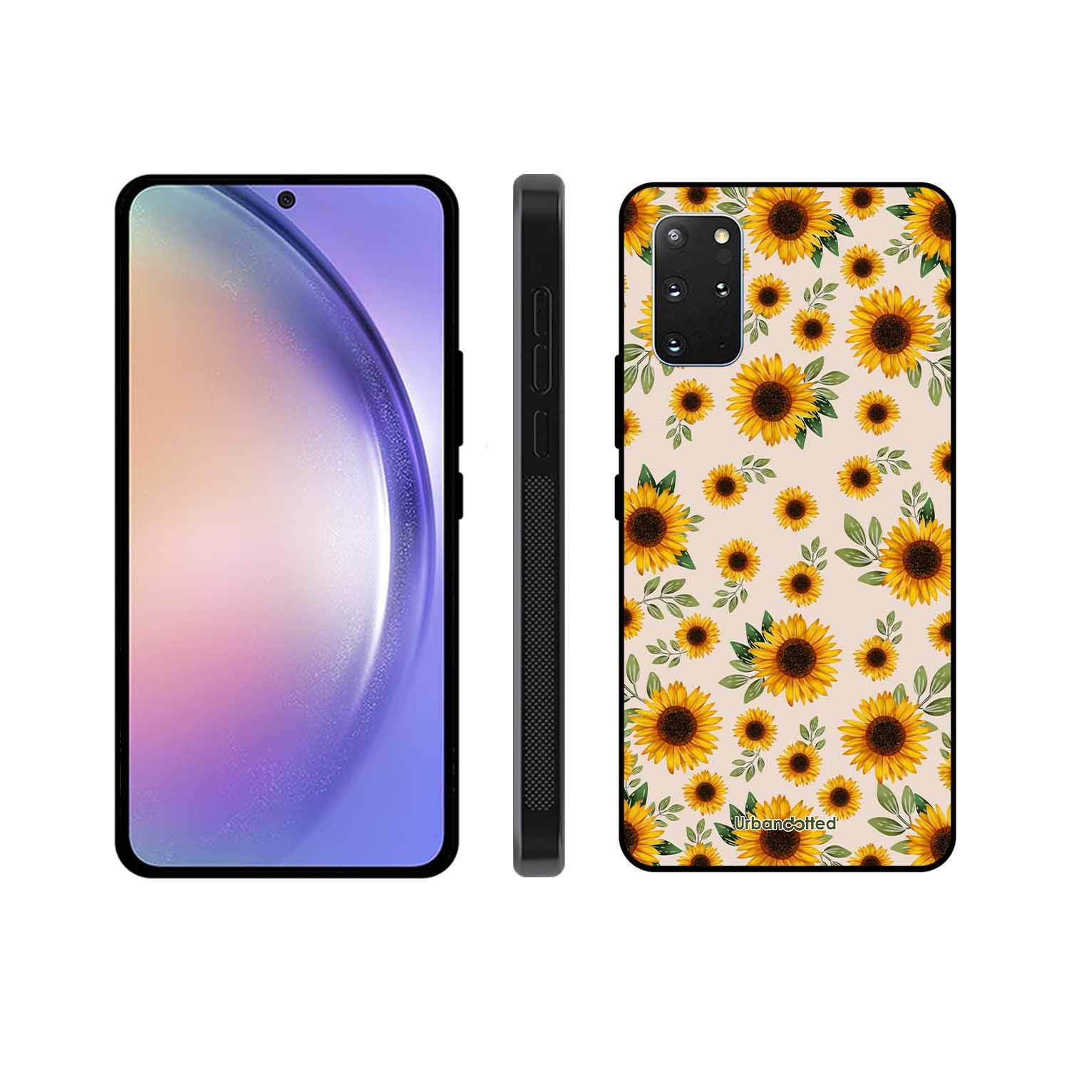 Summer Sunflowers Glass Case For Samsung S20 Plus