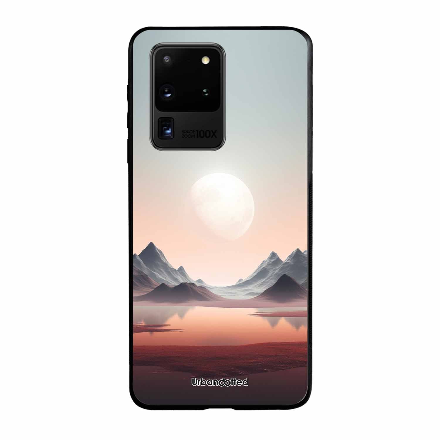 Tranquil Landscape Reflection Glass Case For Samsung S20 Ultra