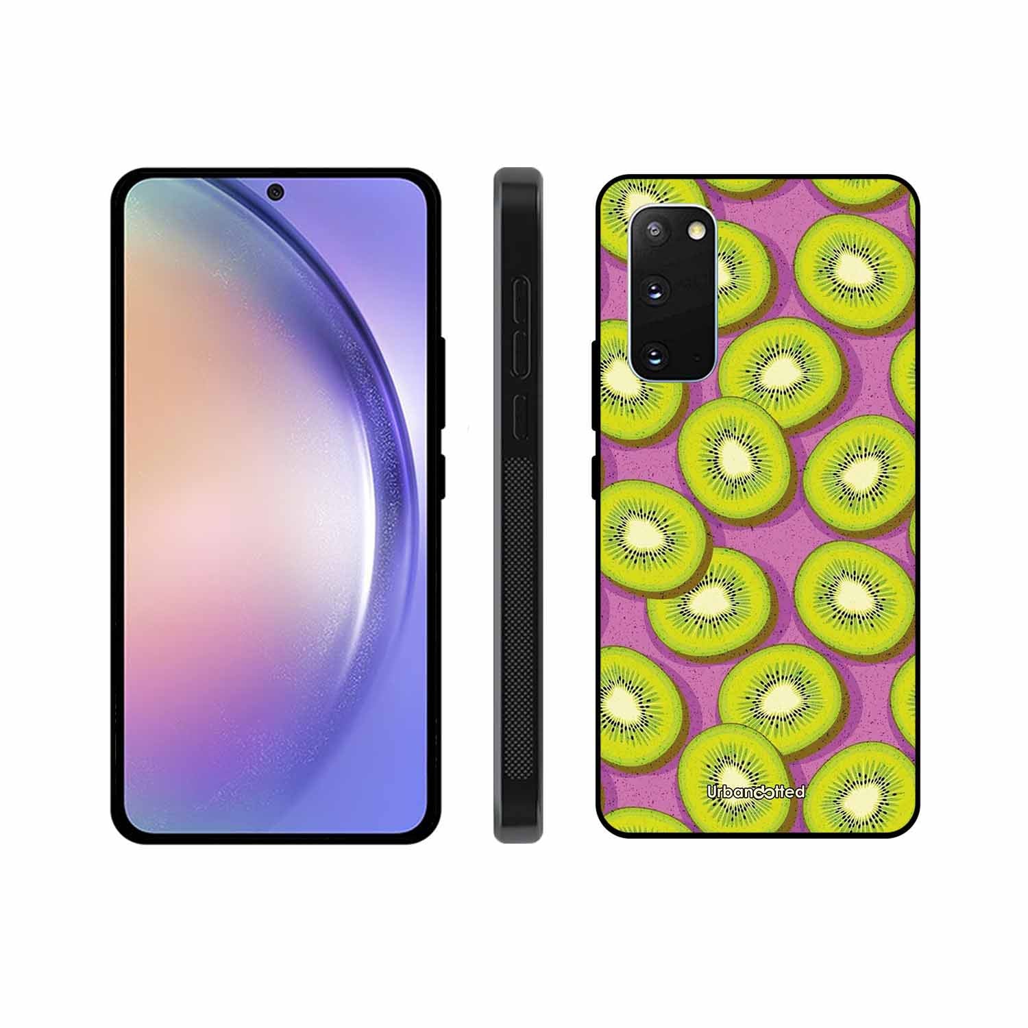 Refreshing Kiwi Glass Case For Samsung S20
