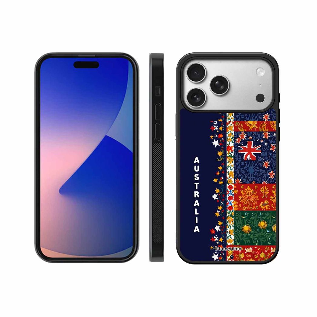 Australian National Pride Glass Case For iPhone 17 Pro