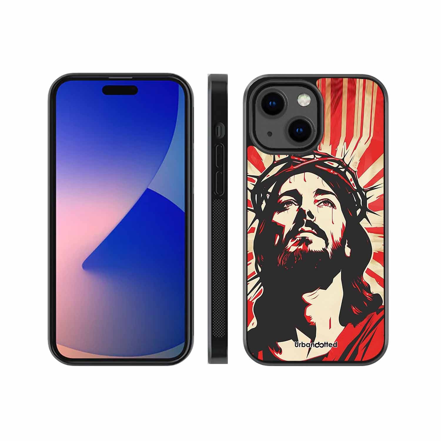 Spiritual Art Glass Case For iPhone 13 Mini