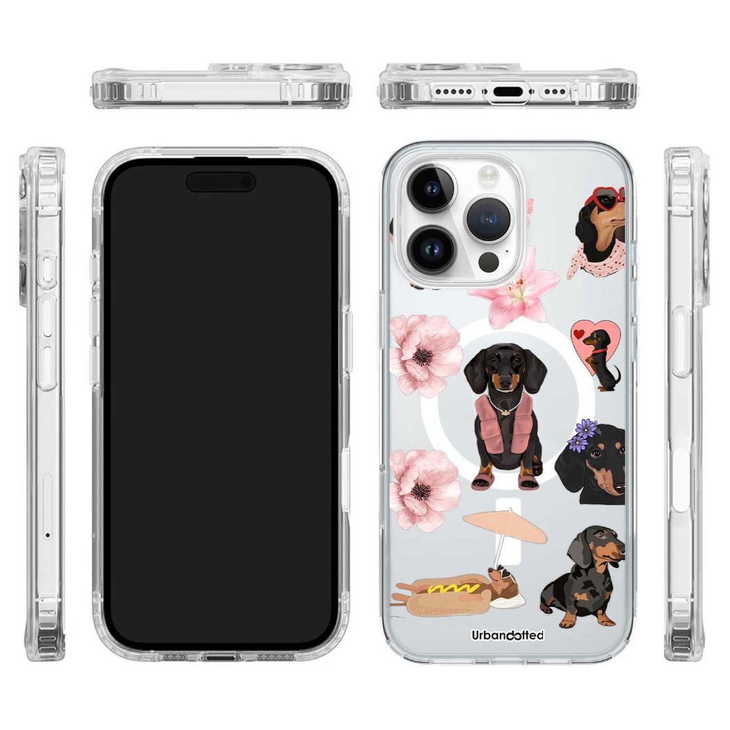 Sausage Style Crystal Clear Case