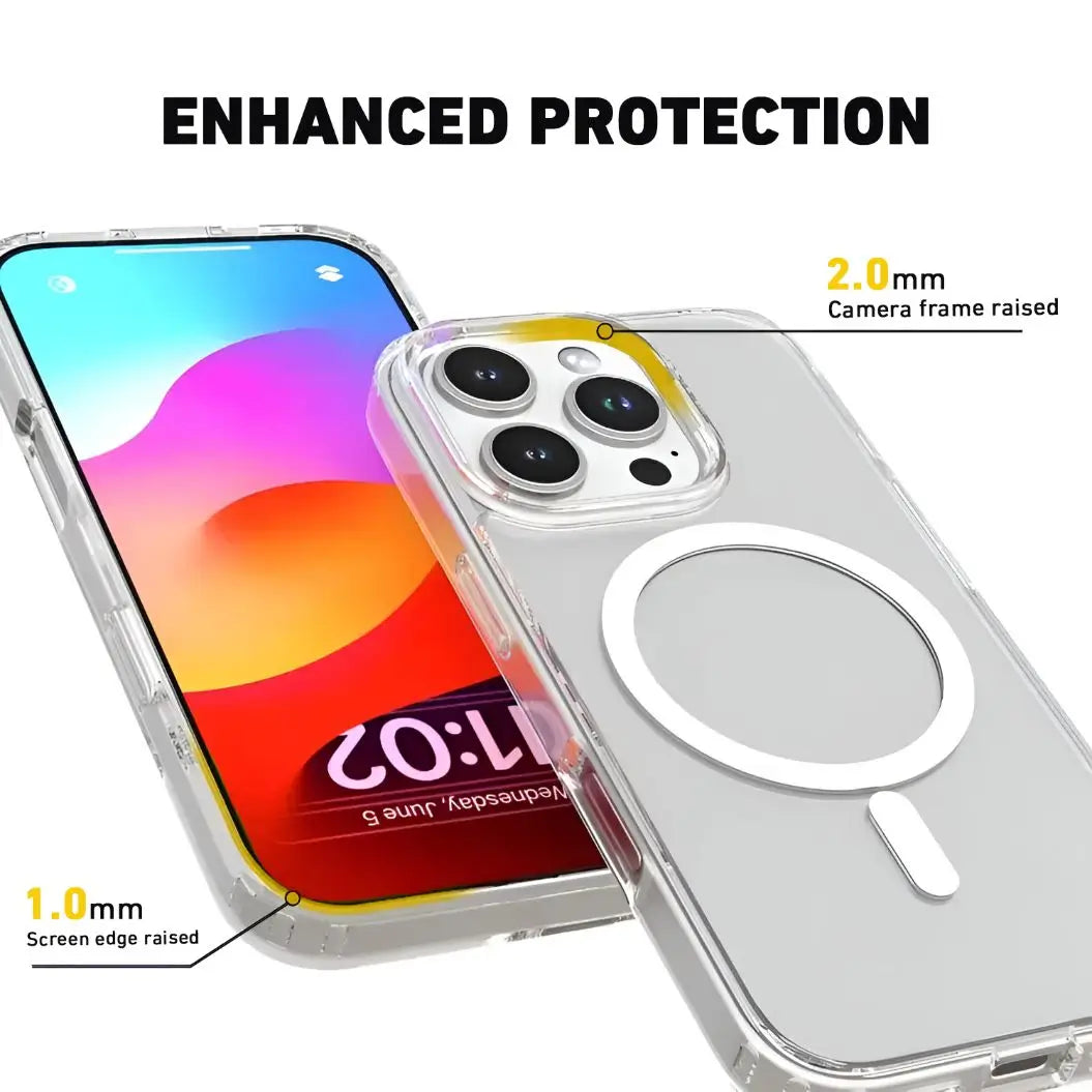 Rolling Panda Mood Crystal Clear Case