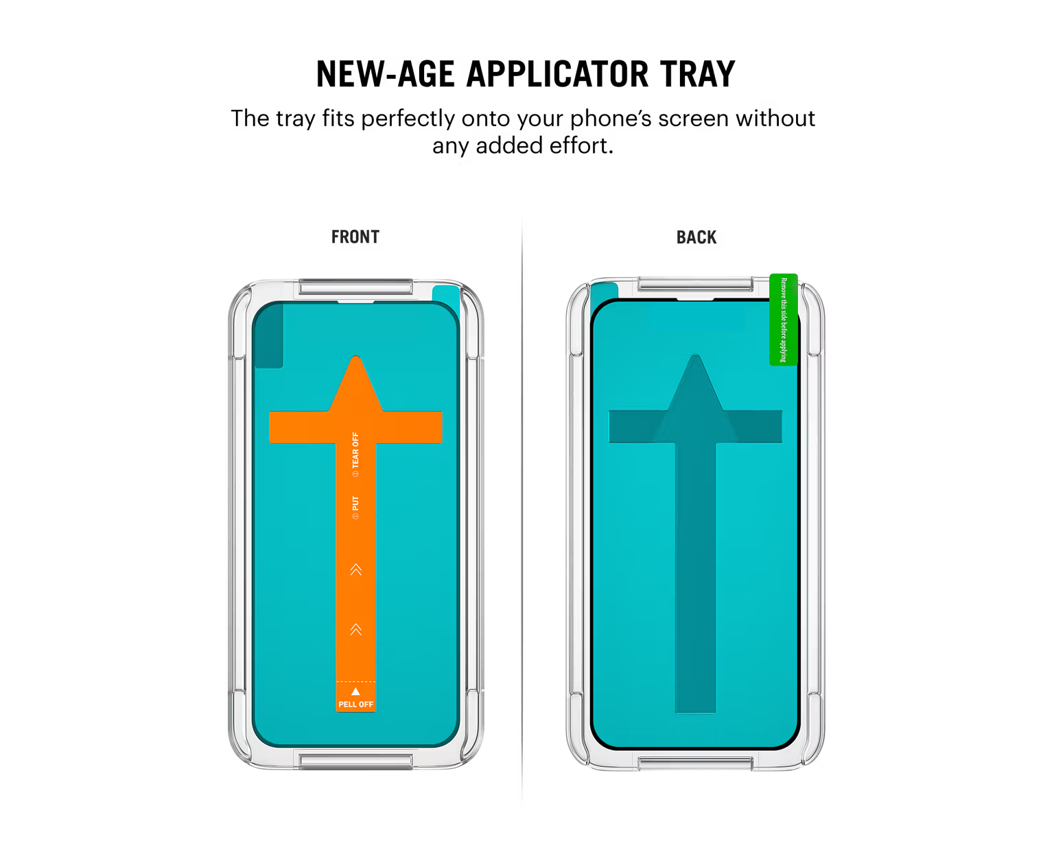 Premium Screen Protector with Applicator Tray