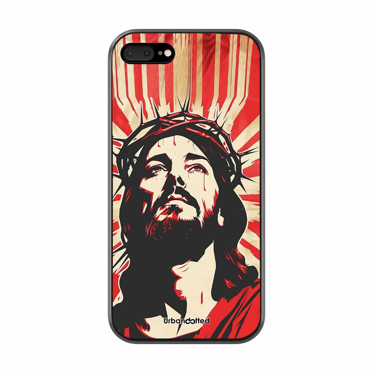 Spiritual Art Glass Case For iPhone 7 Plus