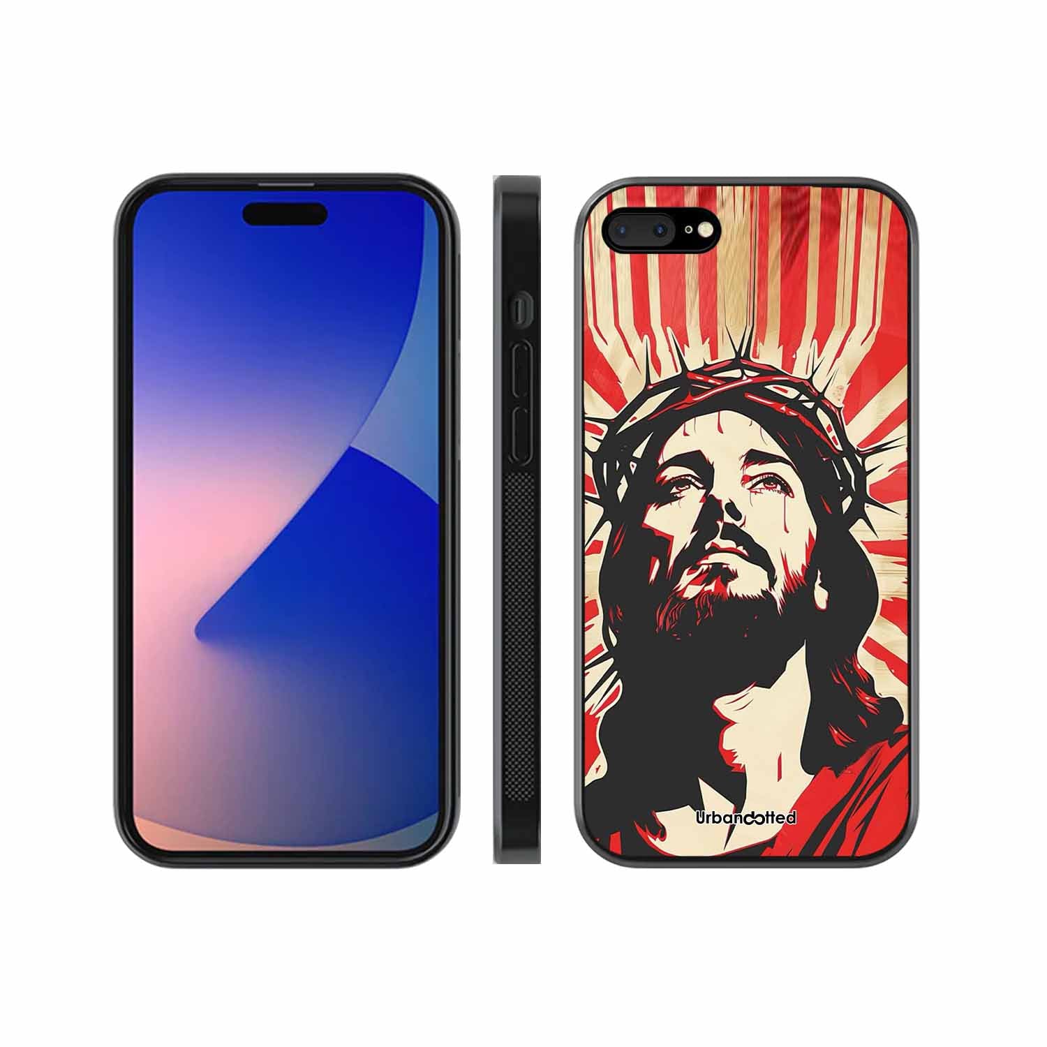 Spiritual Art Glass Case For iPhone 7 Plus