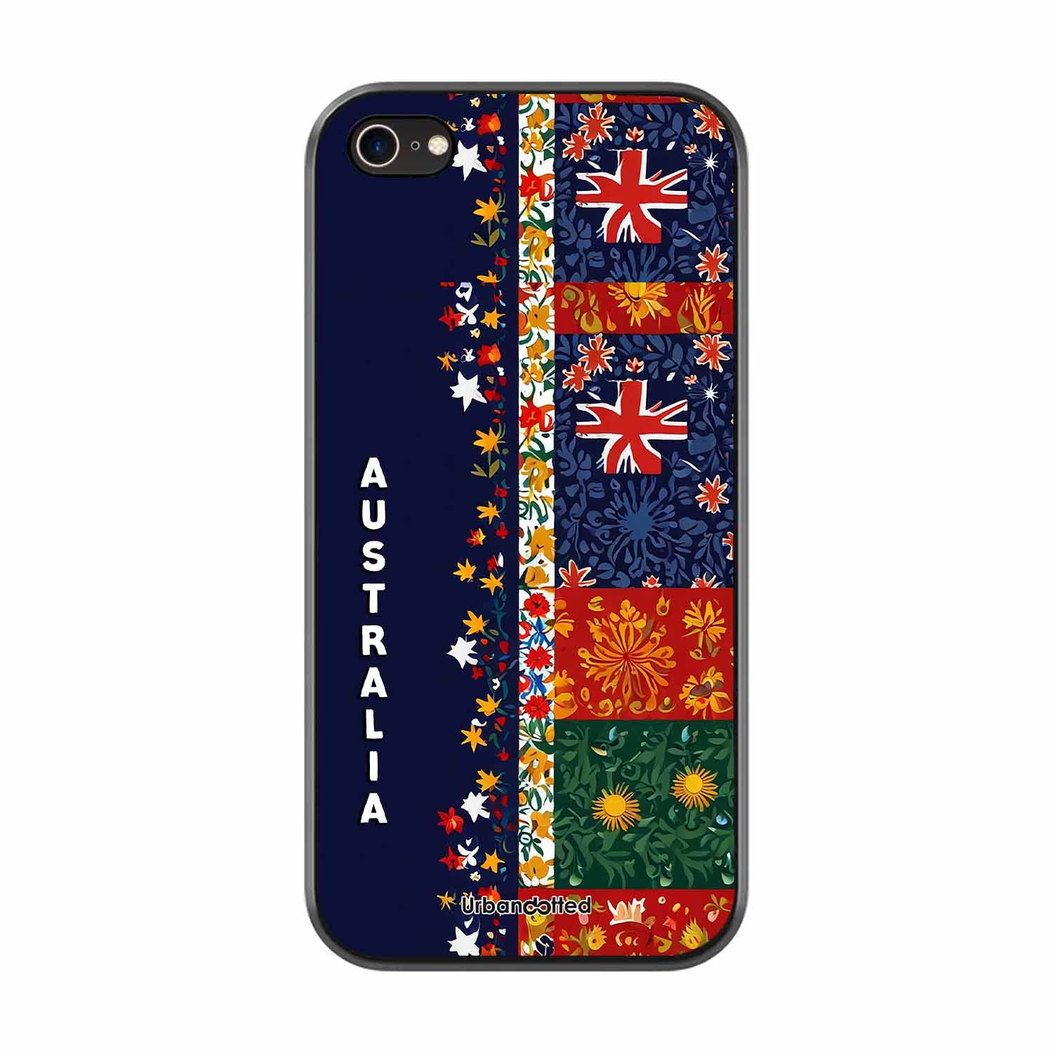 Australian National Pride Glass Case For iPhone 8