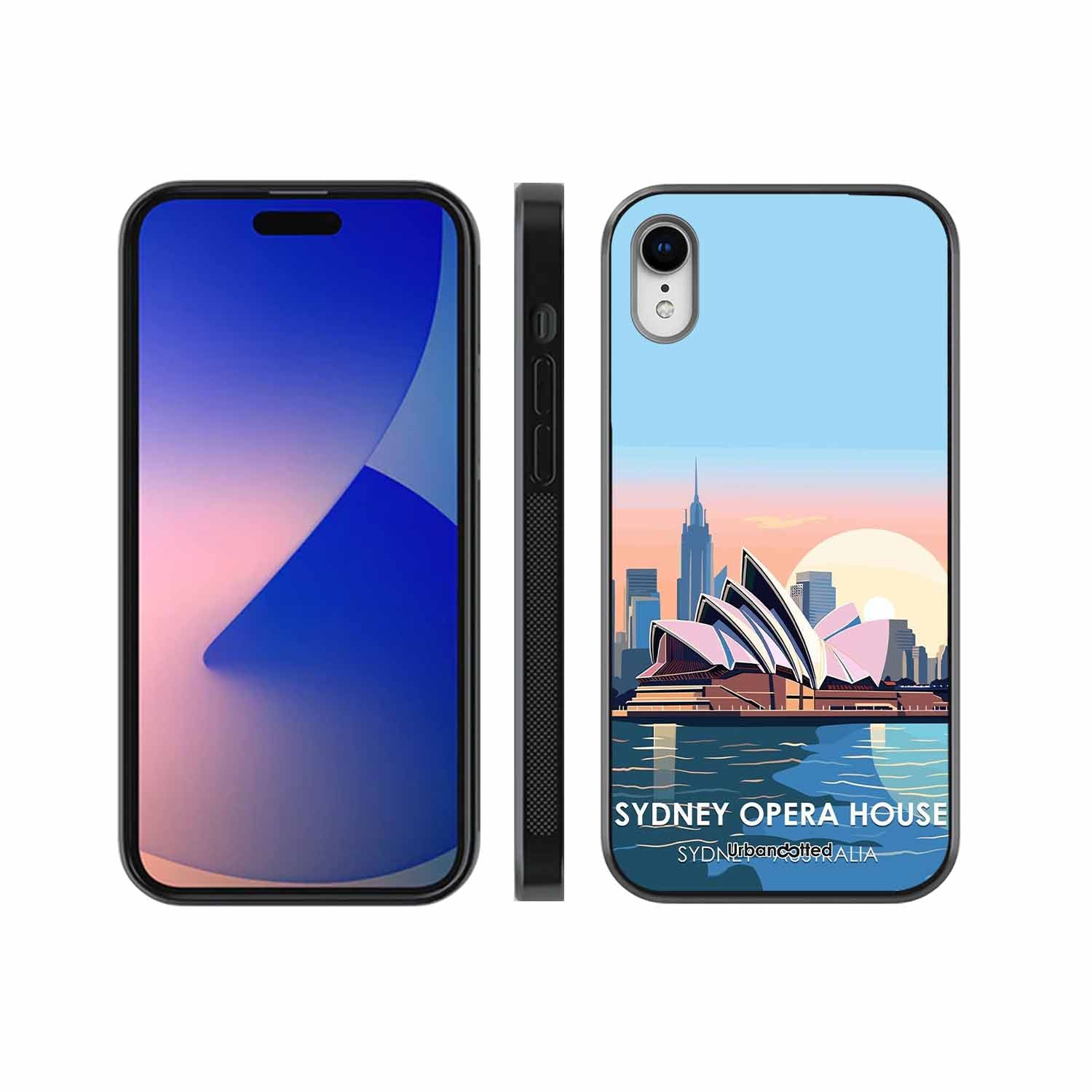 Sydney Opera House Sunrise Glass Case For iPhone XR