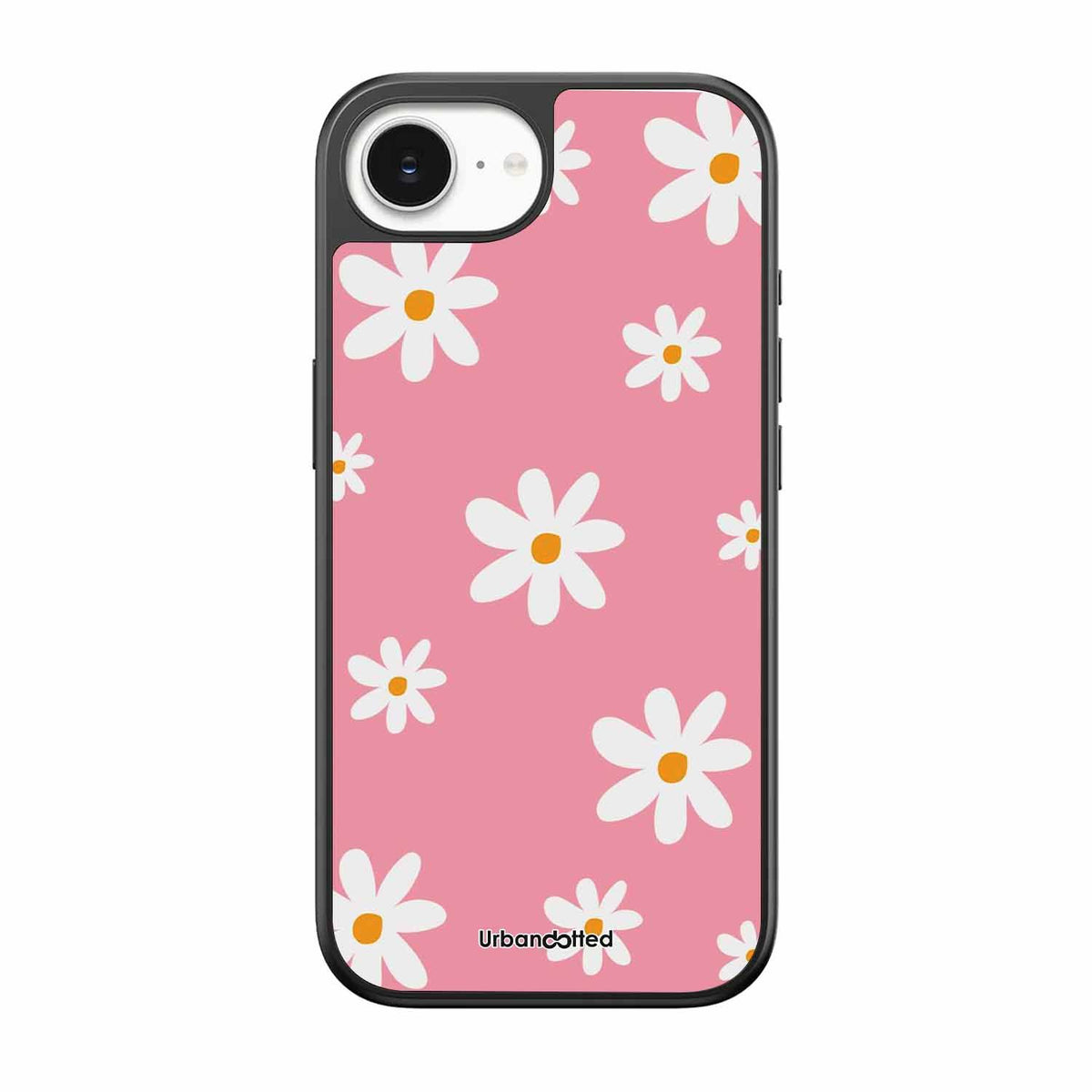 Pink Daisy Delight Glass Case For iPhone 17e