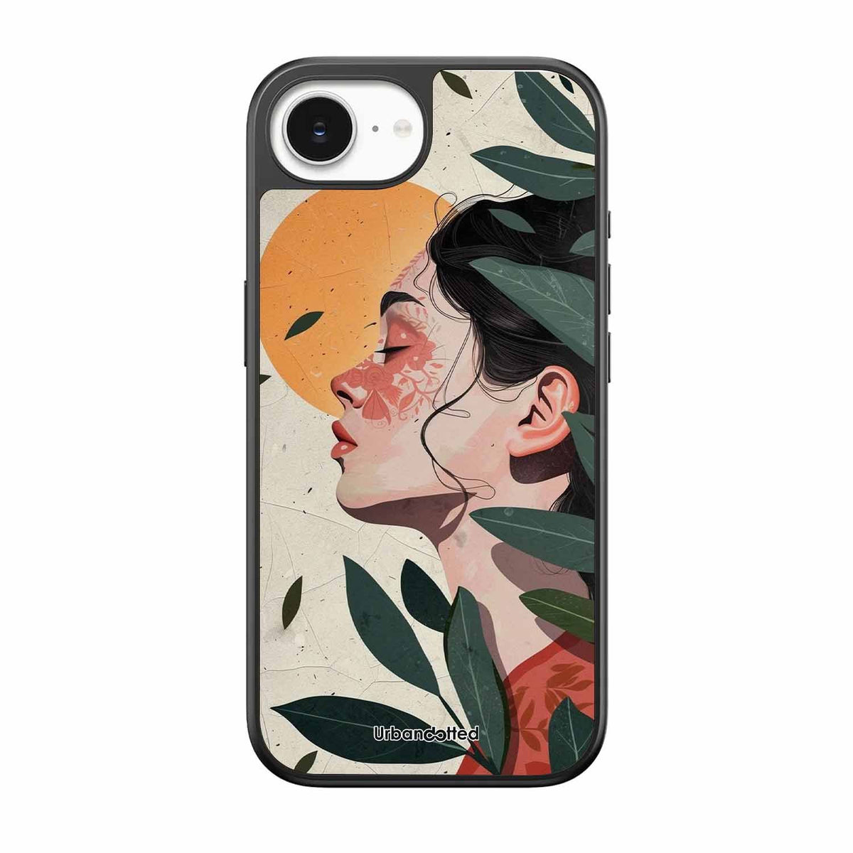 Nature's Embrace Glass Case For iPhone 17e