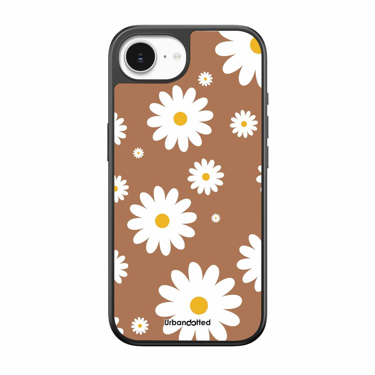 Tan Daisy Field Glass Case For iPhone 17e