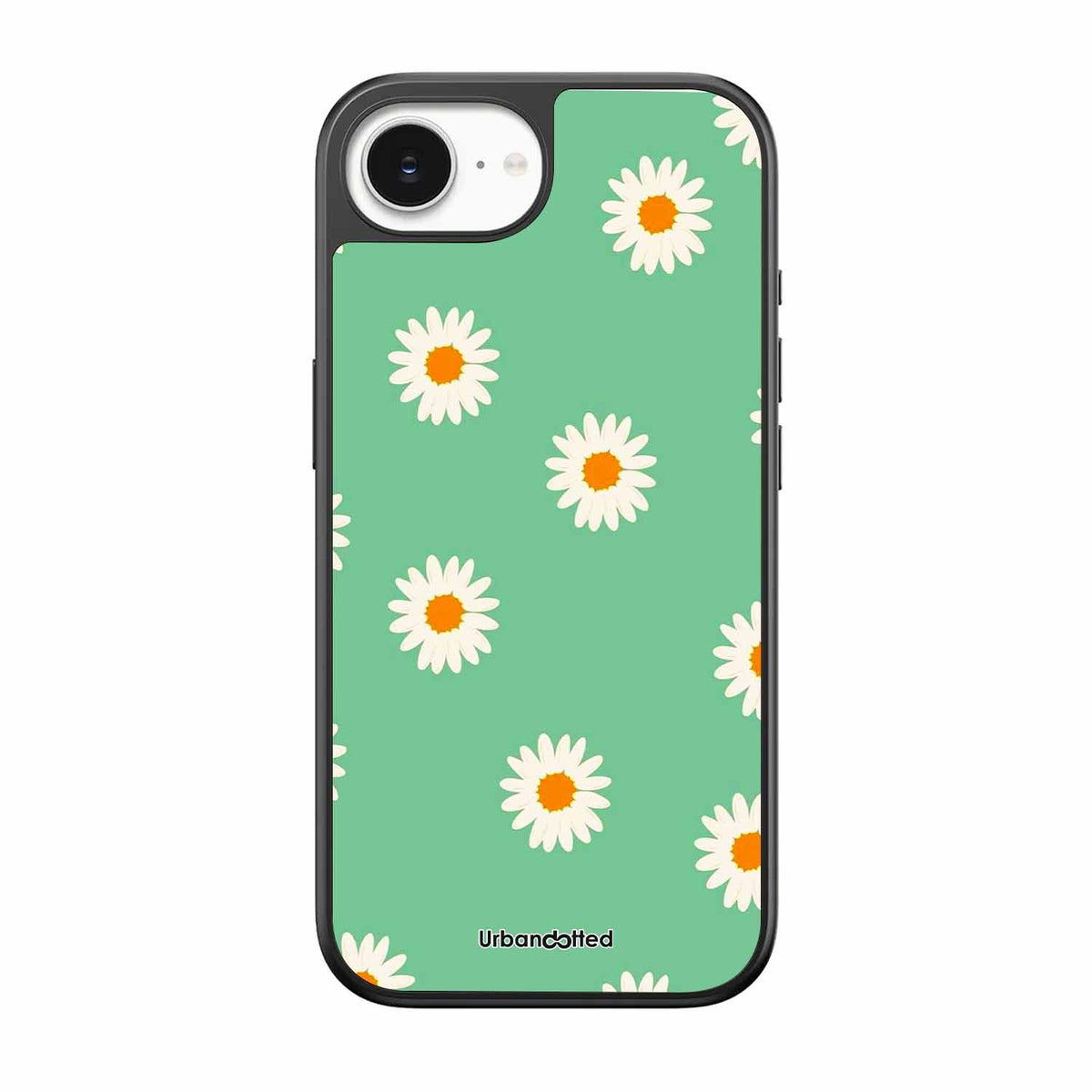 Scattered White Daisies Glass Case For iPhone 17e